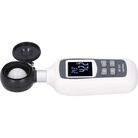 Détecteur de lumière numérique portatif MT‑912, luxmètre LCD compact 0200 000 lux, photomètre de luminosité pour mesure précise en intérieur et extérieur.