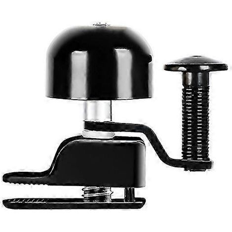 Sonnette de vélo rétro ultra-puissante, en cuivre pur, accessoire de cyclisme (noir)