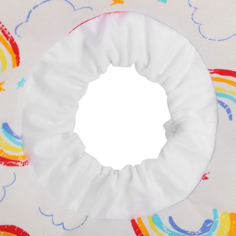 Coussin pour chat en coton doux avec col rembourré, anti-griffures et anti-léchage, Elizabeth Circle (M) (1/5)