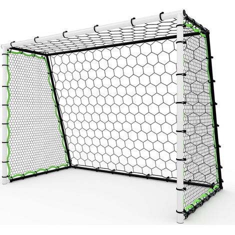 3 EN 1 But de football - portable - 213x152x110cm pour le jardin, l'entraînement, l'équipement,Facile à assembler (1/5)