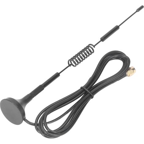 Antenne Wifi Omni Directionnelle 12DBI Haut Gain avec Socle Magnétique Connecteur SMA Mâle (1/5)