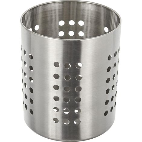 FLITI Silver Stainless Steel Cutlery Tray, Dimensions 12 x 12 x 13 cm (1/4)