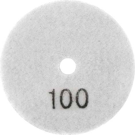 Ortviai Disque de polissage diamant 3 pouces pour marbre et granit – grain 100, usage humide (1/5)