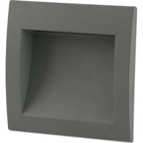 Sedna-1Incasso Grigio Scuro Led 1W 3000K Marca Faro