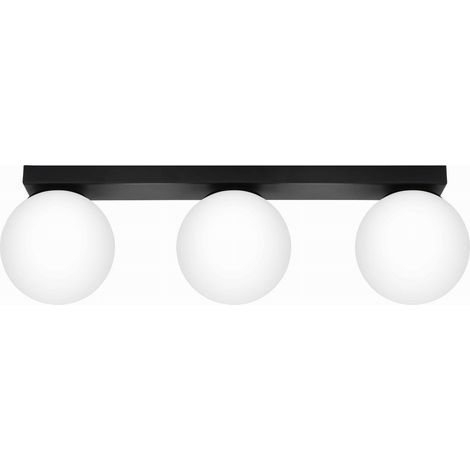 Lámpara de techo yoli 3 G9 negra sollux SL.1153 (1/5)