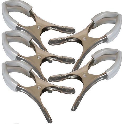 Ensemble de 5 outils de pliage multifonctionnels pour instruments à vent, fournitures de réparation et accessoires d'entretien-11.00X6.00X2.10CM-Silver (1/4)