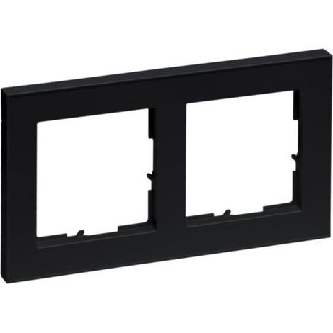 Legrand 2F.RAHMEN SCHWARZ LACKIERT (765382 SEANO)