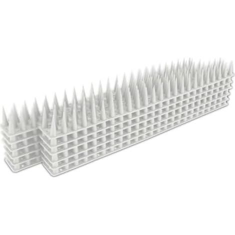 Bande de pointes d'oiseaux, 10 pièces, utilisation en extérieur, dans le jardin, dispositif Simple prévention des animaux, accessoire , outil - (1/5)