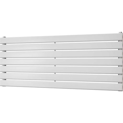 Typhoon Axis - White Horizontal Radiator H476mm x W1200mm Single Panel (1/3)