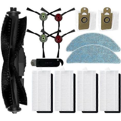 Pour aspirateur robot Honiture Q6 SE, pièces de rechange et accessoires : brosse principale latérale, filtre HEPA (1/5)