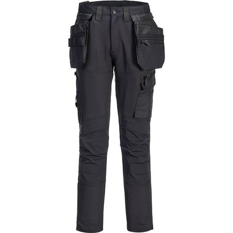 Pantalon de travail stretch DX4 Holsters amovible Noir T.48 Portwest