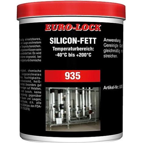 Graisse de silicone EURO-LOCK LOS 935, boîte 1 l