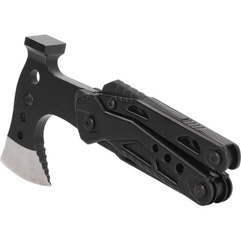 Multitool im Taschenformat: Klappaxt, Hammer, Messer und Zange – Edelstahlwerkzeug für Outdoor-Camping (1/5)