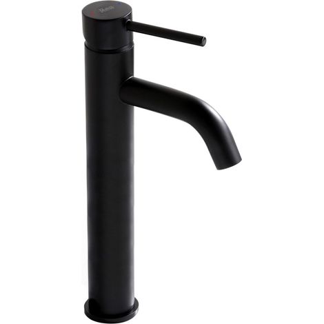 Basin faucet REA Lungo Black High (1/4)