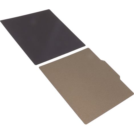 Plateau magnétique double face PEI 220x240mm compatible ANYCUBIC I3 MEGA, plaque d'acier ressort pour impression 3D (1/5)
