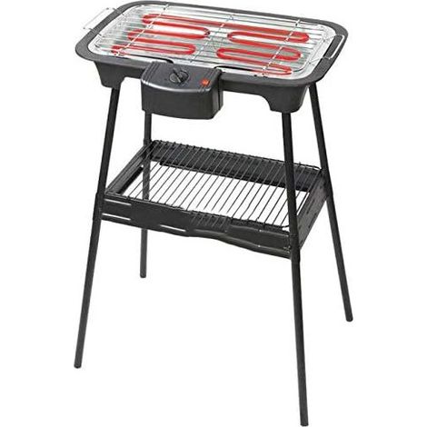 Elektrischer Grill 37x21x71 cm 2000W mit Halterung