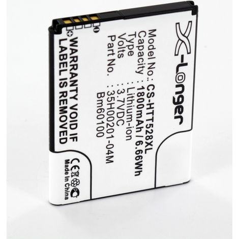 Li-ion batería 3.7V tipo BA S890 para HTC One, Z4, T609D