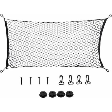 Filet de rangement universel pour voiture,filet de rangement pour bagages,filet de coffre de voiture,filet d'accessoires de voiture (1/4)