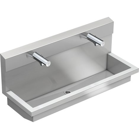 KWC AR Waschplatzeinheit, PLANOX, Edst.,  1200x530x440 mm, 2xMBatt. elektronisch