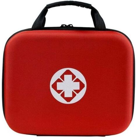 Trousse de secours vide rigide et étanche – Sac de rangement pour médicaments – Imperméable et résistant à l'usure – Compact pour voiture et camping (1/4)