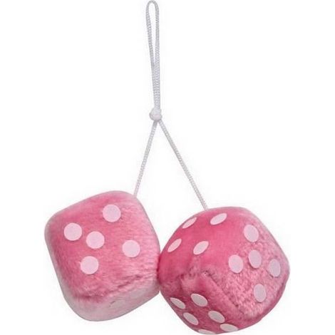 Des en peluche rose
