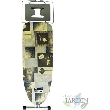 Funda para mesa de planchar 117x40 cm, Felpa 7 mm, Funda para tabla plancha 100% algodón