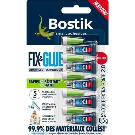 Sader Fix & Glue collante cianoacrilato incolore 0,5 g