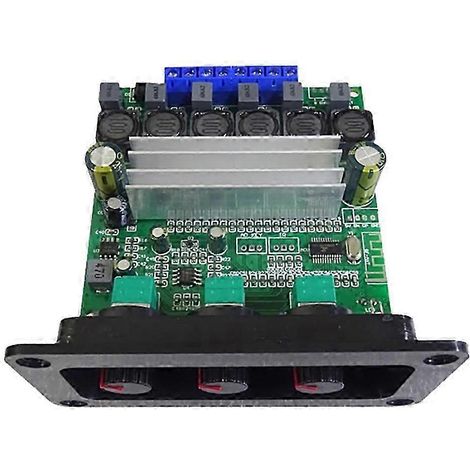 Carte d'amplificateur numérique Bluetooth 5.0 2.1 canaux TPA3156D2, amplificateur de subwoofer haute puissance 2 x 70 W + 140 W, classe D, alimentation DC 8 V-24 V kns