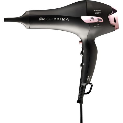 imetec Bellissima P7 3200 secador de pelo negro rosa
