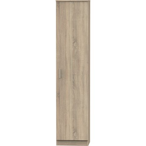 Pegane – Penderie coloris cambrian 180 cm – 2 étagères réglables – Panneaux de particules haute densité – Meuble de rangement 40 x 35 cm