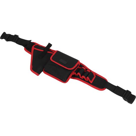 Ceinture porte-outils électricien multifonction, sac étanche résistant à l'abrasion, organisateur renforcé épais. (1/5)