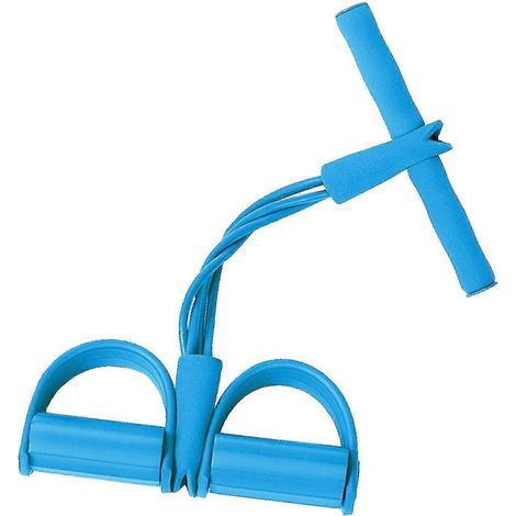 Elastisches Widerstandsband für Pedale, Zugseil für Yoga, geeignet für Rücken- und Bauchübungen, lila Farbe (1/3)