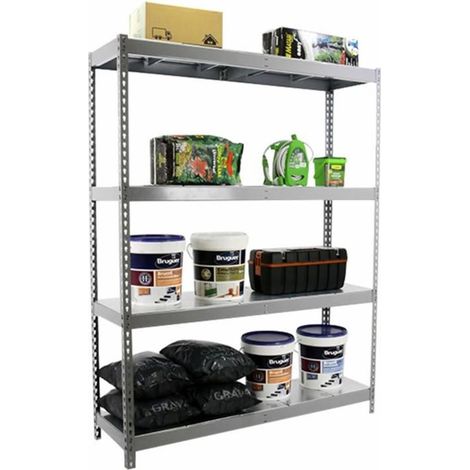 Estantería SIMONRACK Simonforte 2107-4 metal gris/galva (1/2)