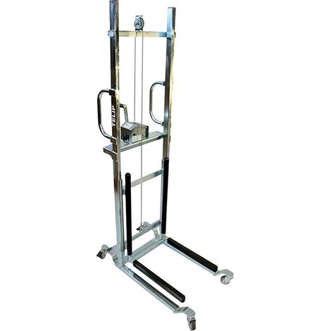 Handhubwagen Gabeln max. Tragfähigkeit 150kg - Lenkrollen - 300707