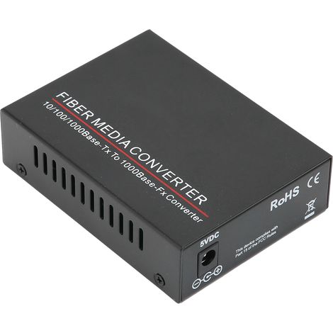 Émetteur-récepteur fibre optique durable TBC-MC3612ES 20A 20 km/SC/1310 nm Routeur fibre optique Prise 100-240 VEU (1/5)