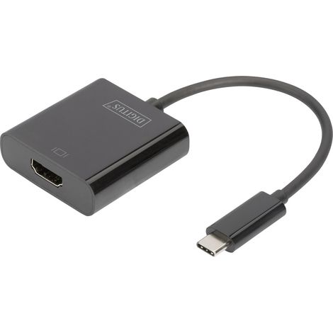 Digitus TV, Monitor Adapter [1x USB-C® Stecker - 1x HDMI-Buchse] DA-70852 15.00 cm (1/5)