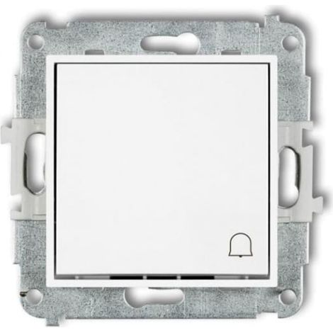 Meccanismo mini interruttore, normalmente aperto, a campana, bianco opaco, 25MWP-4