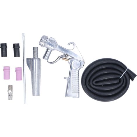 Kit de sablage pneumatique - Sableuse pour polissage de verre et surfaces (1/5)