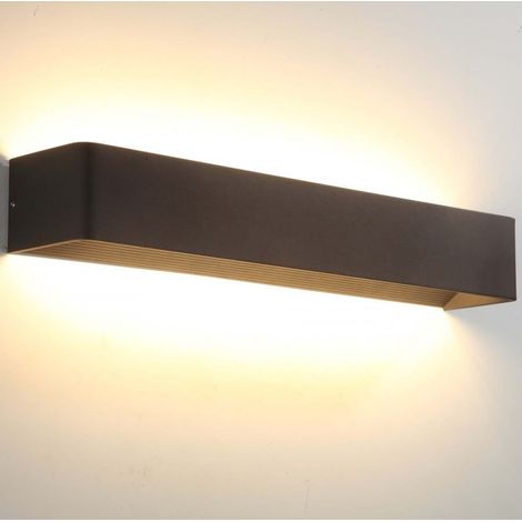 Wandleuchte schwarz LED 18W - 53 cm - Quadra