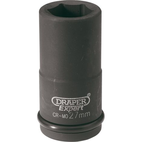 Draper Expert 27mm 3/4-Inch Square Drive Hi-Torq 6-Point Deep Impact Socket (Model 71908) (1/5)