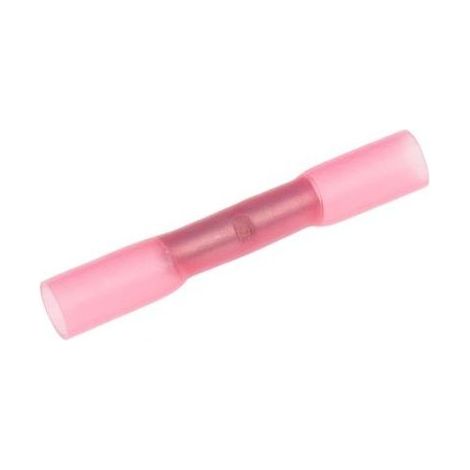 Lot de 40 manchons prolongateurs thermorétractables rouges – Longueur 0,5 à 1,5 mm² – Étanchéité par rétraction – Pour câblage électrique