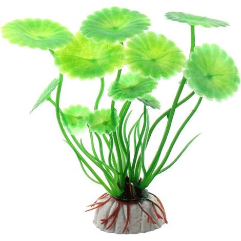 Plantes Artificielles - Herbes Aquatiques Simulées pour Aquarium - Décoration Paysagère pour Bassin à Poissons - 1 Pièce (1/5)