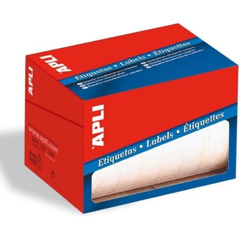 01686 etiqueta autoadhesiva Rectángulo Permanente Blanco 1500 pieza(s)