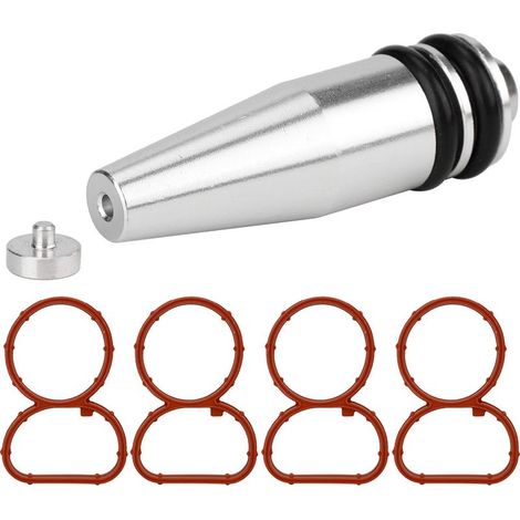 Bouchon Volet Tourbillonnant - Aluminium Et Plastique Haute Température - Pour Moteur N47 - 1 Pièce (1/5)