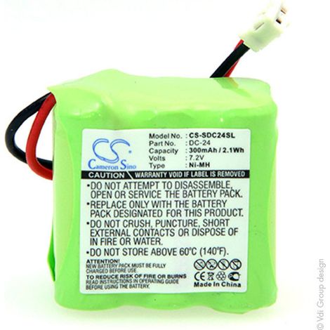 NX - Batterie collier pour chien 7.2V 300mAh (1/3)