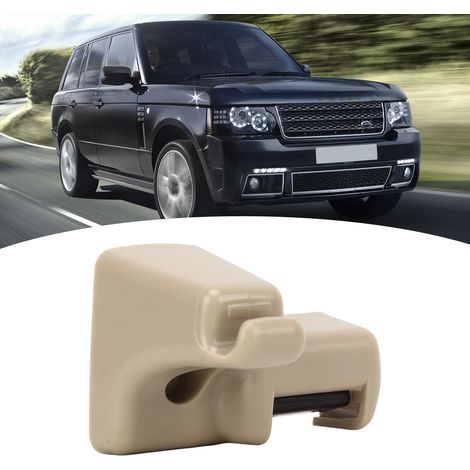 Der elfenbeinfarbene Clip für die rechte Seite der Sonnenblende passt für den LAND ROVER RANGE Rover L322 03-12. (1/5)