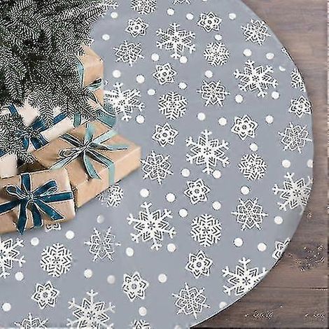 Weihnachtsdekorationen Schneeflocken-Baumdecke Weihnachtsbaumzubehör Dekoration