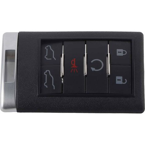 Coque de télécommande intelligente sans clé 6 boutons, coque de remplacement pour clé Cadillac Escalade (1/5)