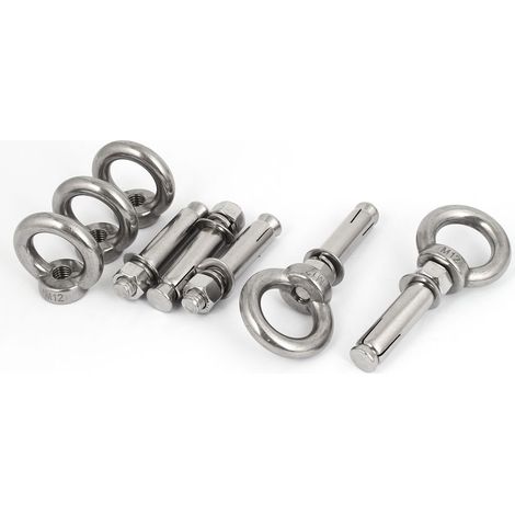 M12x80mm 304 anneau en acier inoxydable Hebe Expansion crochet (1/4)