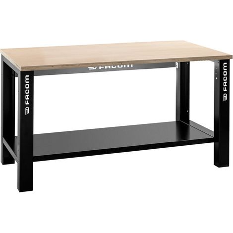 Banco da lavoro per officina 1,5 m - Piano in legno - FACOM - WB2.1500WPF